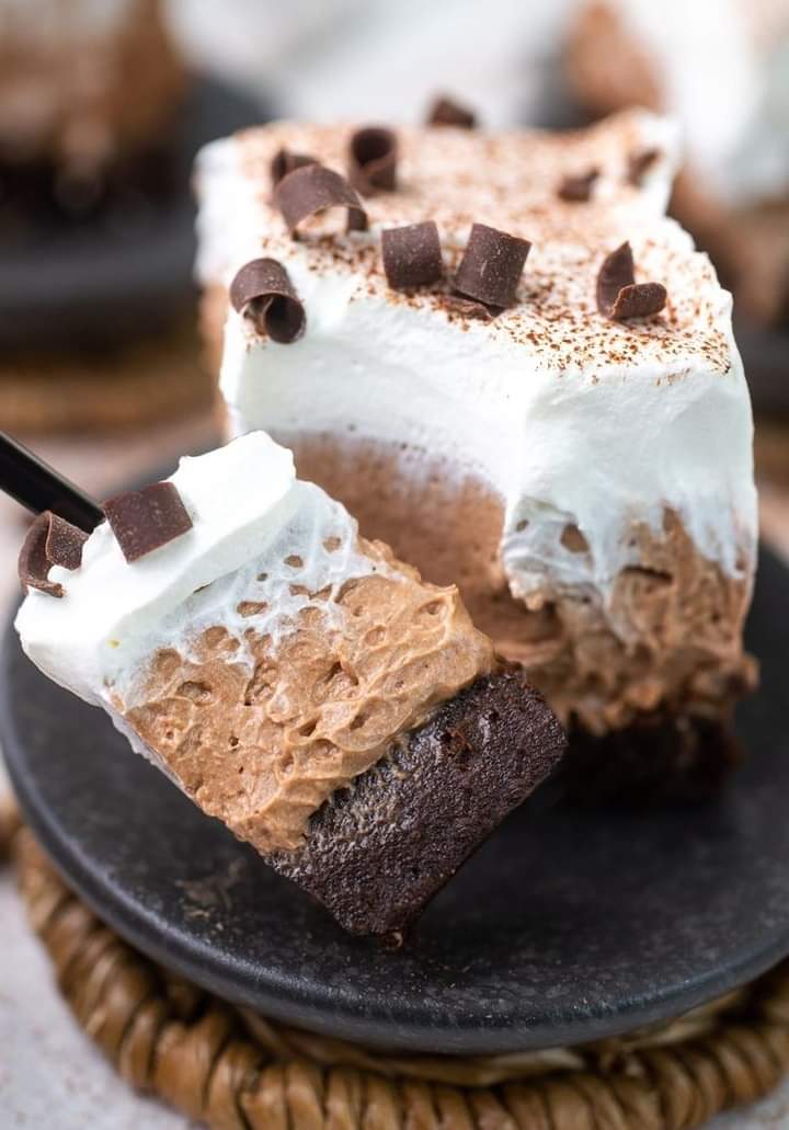 French Silk Pie Brownies