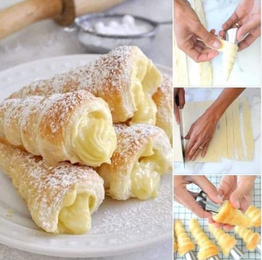 How to make Italian Cream Stuffed Cannoncini