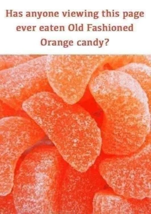 OLD FASHIONED ORANGE CANDY – Home Recipes