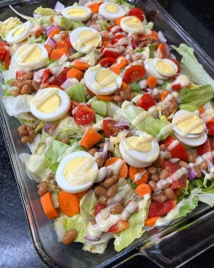 Easy 7 Layer Salad Recipe