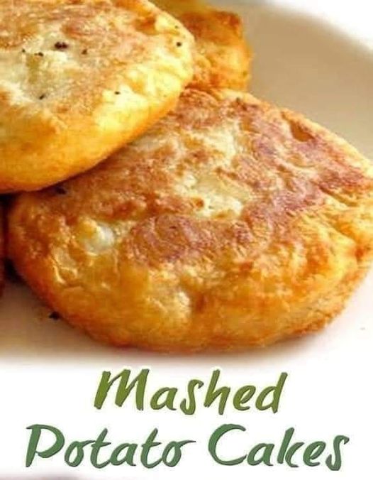 Fried Mashed Potato Cakes