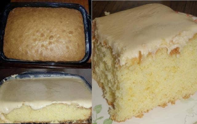 Granny’s Old Fashioned Butter Cake With Buttercream Frosting