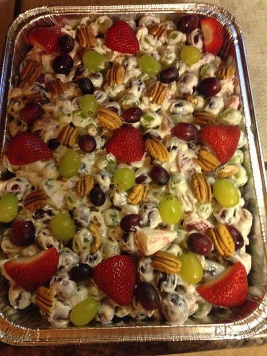 easy recipe for grape salad 