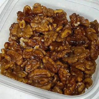 Caramel nuts 5 minutes