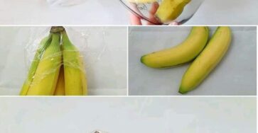 No more rotten and black bananas after a few days: with this method they will last 2 years