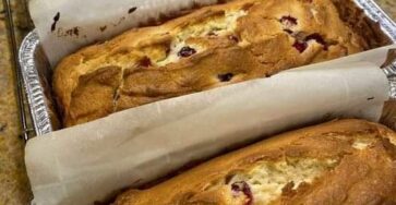 Cream Cheese Cranberry Loaf