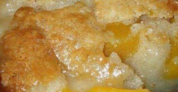 Grandmother’s Fresh Peach Cobbler