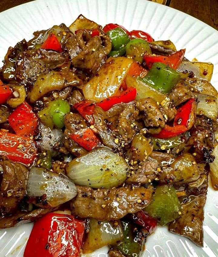 Chinese Pepper Steak With Onions
