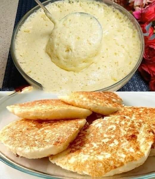 Flourless pancakes with fluffy texture and delicious flavor