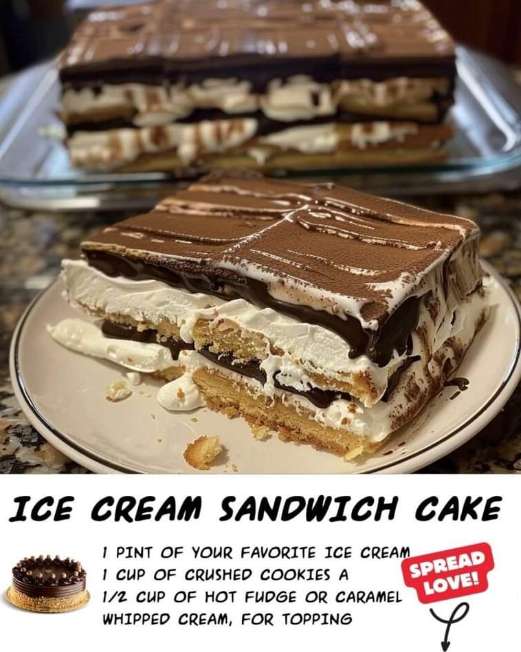 Ice Cream Sandwich Cake