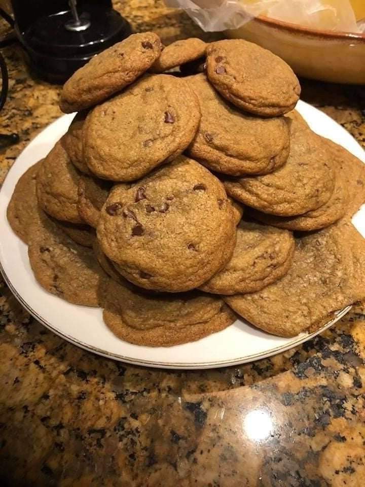 Homemade chocolate chip cookies recipe
