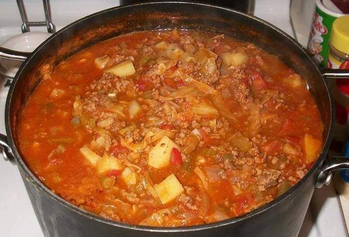 SOUTHERN STYLE CABBAGE SOUP