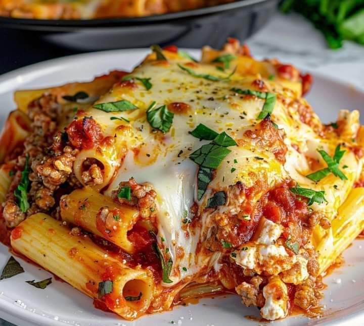 Slow Cooker Baked Ziti