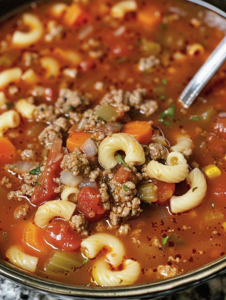 Hearty Hamburger Soup