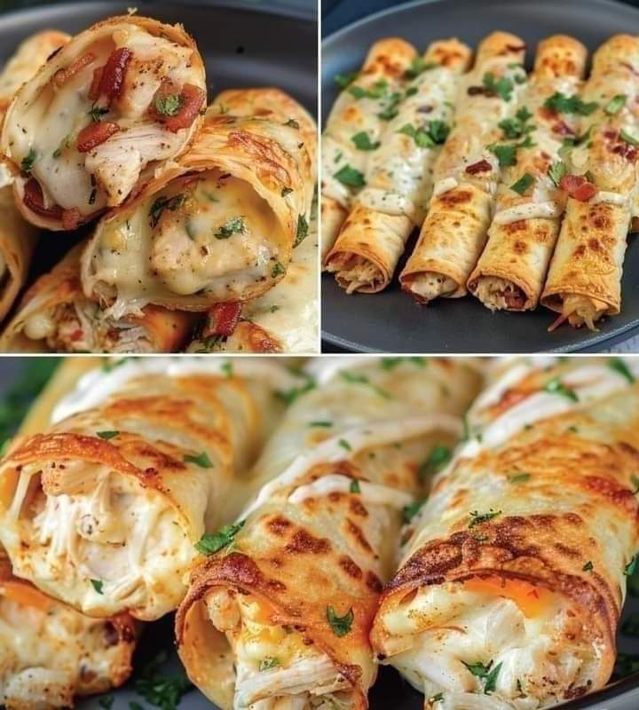 Cheesy Chicken Taquitos: A Fusion of Flavor and Comfort