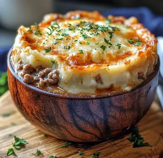 Soup inspired by Shepherd’s Pie